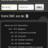 Calculateur d'IMC